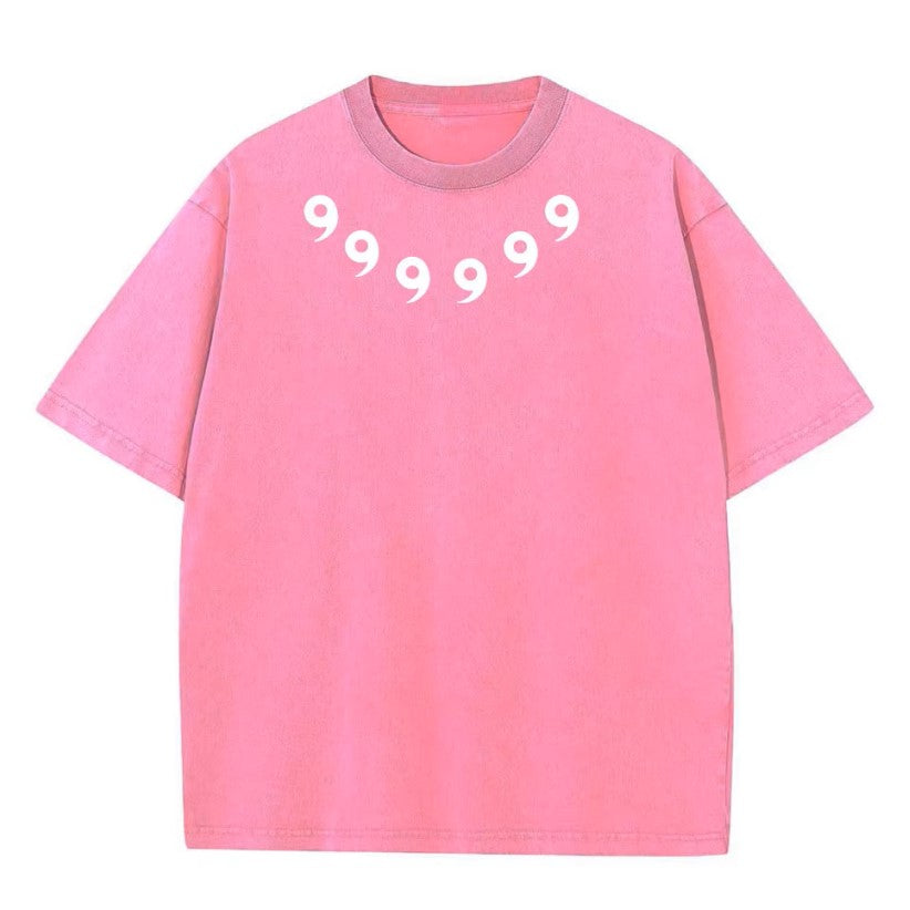 6 Paths Pink Oversized Tee