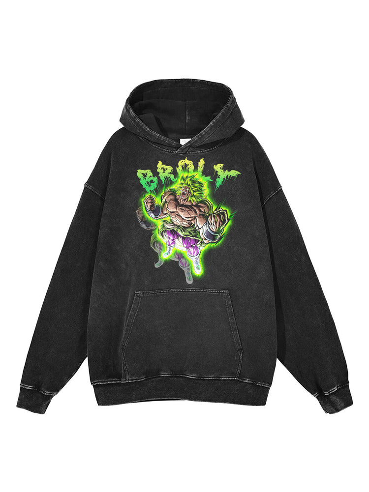 Broly Vintage Oversized Hoodie