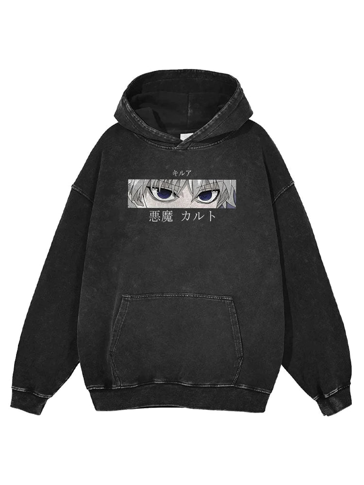 Killua Eyes Oversized Hoodies