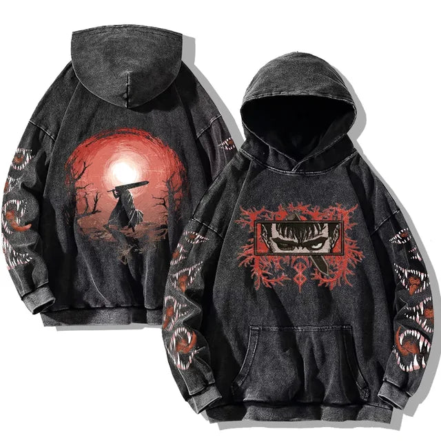 Berserk Vintage Oversized Hoodie