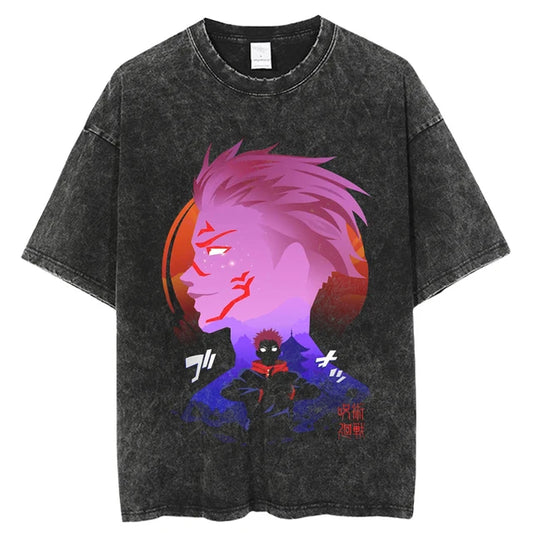 Itadori N' Sukuna JJK Oversized Vintage