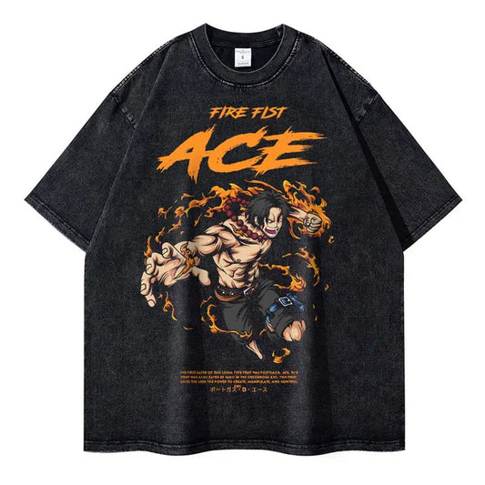 Fire Fist Ace Oversized Tee